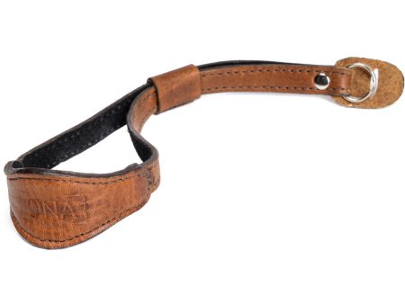 ONA Kyoto Leather Camera Wrist Strap | Antique Cognac Supply