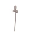 Audio-Technica MT830cW-TH Omnidirectional Lavalier Microphone for Wireless | Theater-Beige, Hirose 4-Pin Connector Supply