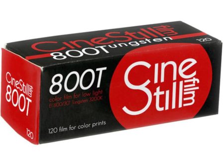 CineStill Film 800Tungsten Xpro C-41 Color Negative Film | 120 Roll Film Hot on Sale