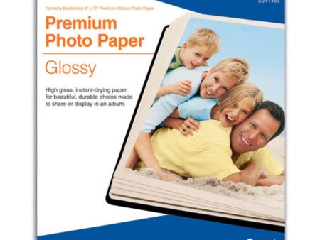 Epson Premium Photo Paper Glossy | 8 x 10 , 20 Sheets Sale