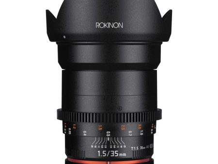 Rokinon 35mm T1.5 Cine DS Lens for Nikon F Mount Online now