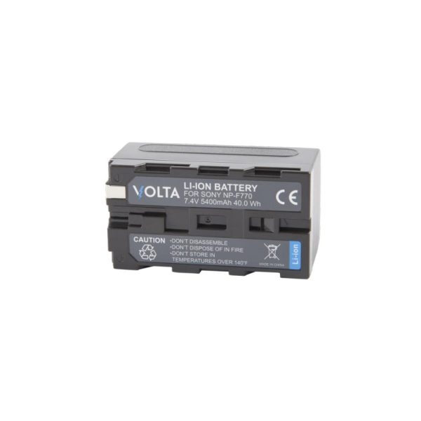 Volta NP-F770 5400mAh Li-Ion Rechargeable Battery For Cheap