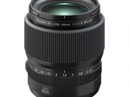 FUJIFILM GF 80mm f 1.7 R WR Lens Online Hot Sale