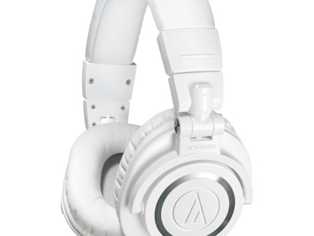 Audio-Technica ATH-M50xWH Professional Monitor Headphones | White For Sale