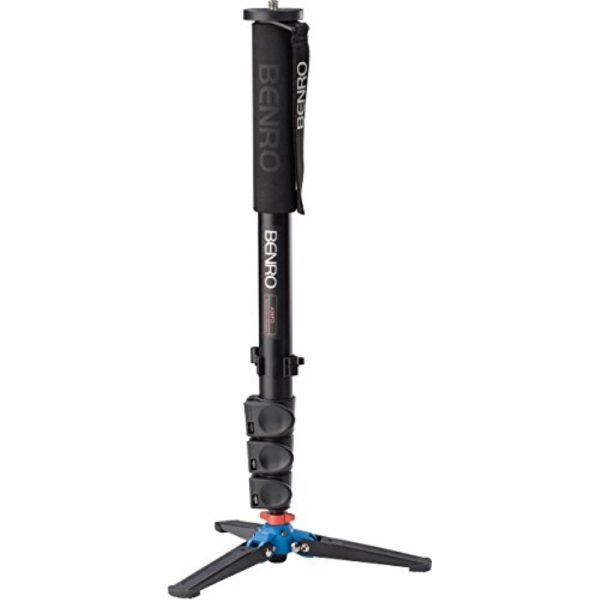 Benro A38FD Series 3 Aluminum Monopod with 3-Leg Locking Base Hot on Sale