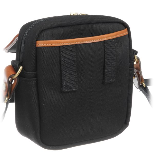 Billingham Stowaway Pola Shoulder Bag | Black   Tan Leather Trim Online Sale