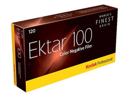 Kodak Professional Ektar 100 Color Negative Film | 120 Roll Film, 5-Pack Online now