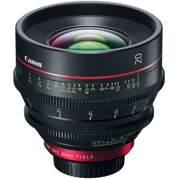 Canon CN-E 20mm T1.5 L F Cinema Prime Lens | EF Mount on Sale