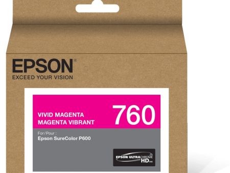 Epson T760 Vivid Magenta Ultrachrome HD Ink Cartridge Online