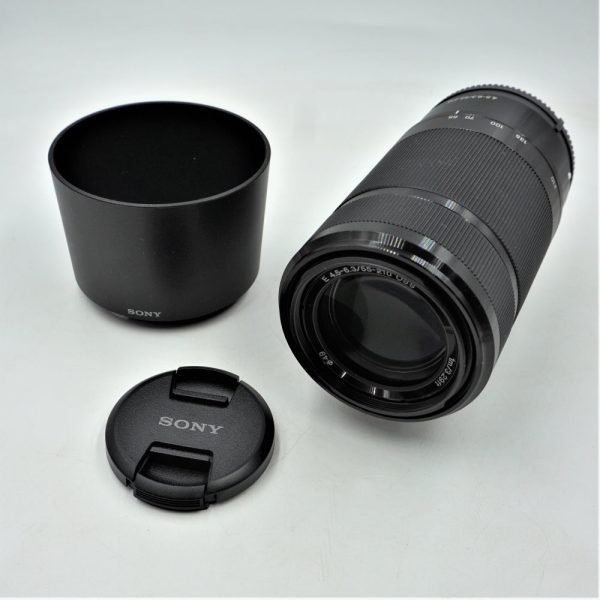 Sony 55-210mm f 4.5-6.3 OSS Telephoto E-Mount Lens - Black **OPEN BOX** Online now