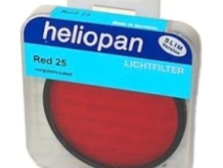 Heliopan #25 Light Red Filter | 62mm Online