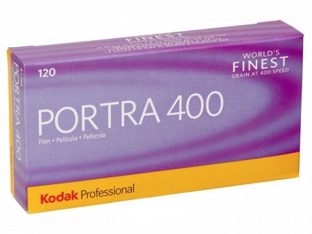 Kodak Professional Portra 400 Color Negative Film | 120 Size Roll, 5 Pack Hot on Sale