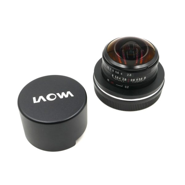 Laowa 4mm f 2.8 Fisheye Lens for Canon EF-M **OPEN BOX** For Discount