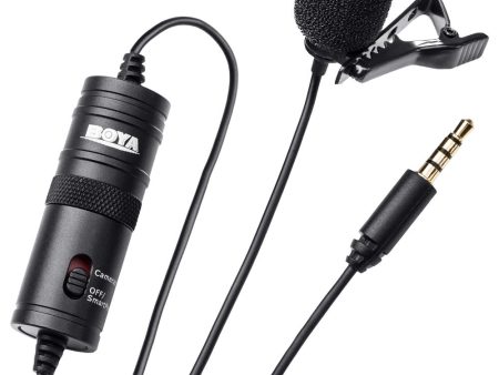 BOYA BY-M1 Omnidirectional Lavalier Microphone Discount