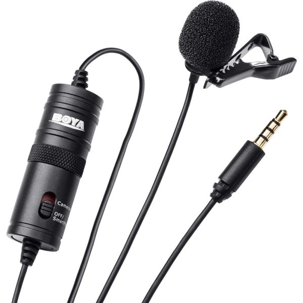 BOYA BY-M1 Omnidirectional Lavalier Microphone Discount