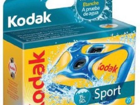 Kodak Sport Waterproof Single-Use 35mm Disposable Camera | 27 Exposures For Discount