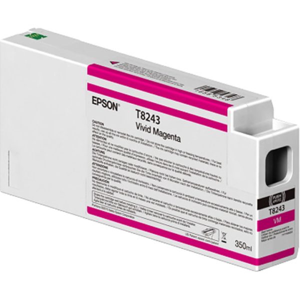 Epson T824300 UltraChrome HD Vivid Magenta Ink Cartridge | 350ml on Sale