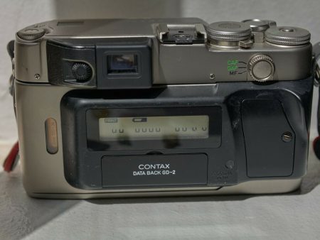 Used Contax G2 Data Back Camera Body Only Chrome - Used Very Good Online Hot Sale