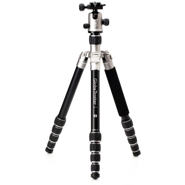 Benro MeFoto GlobeTrotter Aluminum Travel Tripod Kit | Titanium Online