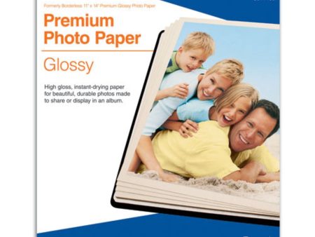 Epson Premium Photo Paper Glossy | 11 x 14 , 20 Sheets Online