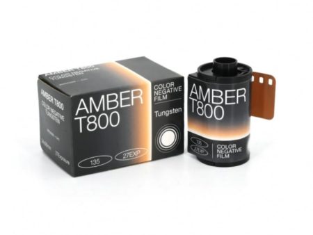 Amber T800 800 ISO Color Negative Movie Film | 35mm x 27exp. Online Hot Sale