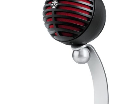 Shure MOTIV MV5 Cardioid USB Lightning Microphone for Computers and iOS Devices | New Packaging, Black Red Foam For Cheap