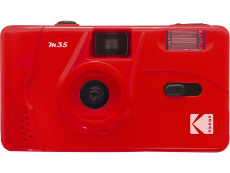 Kodak M35 Film Camera with Flash | Flame Scarlett For Sale