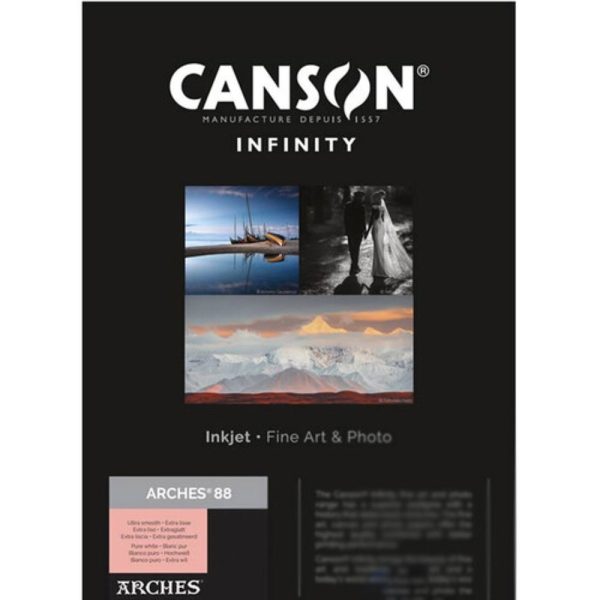 Canson Infinity Arches 88 Matte Paper | 13 x 19 , 25 Sheets For Cheap