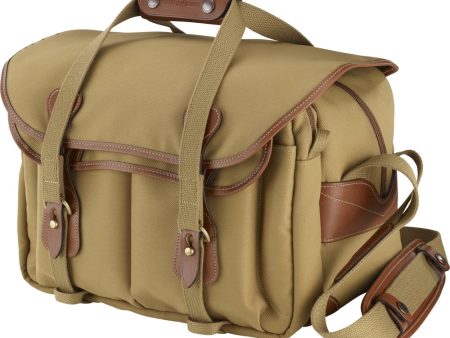 Billingham 335 Camera Bag | Khaki with Tan Leather Trim Cheap