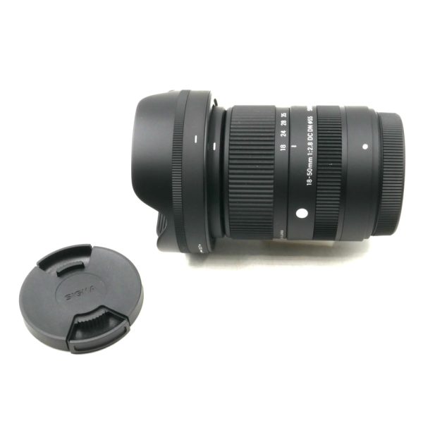 Sigma 18-50mm f 2.8 DC DN Contemporary Lens for FUJIFILM X **OPEN BOX** For Sale