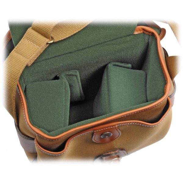 Billingham Digital Hadley Shoulder Bag | Khaki with Tan Leather Trim For Cheap