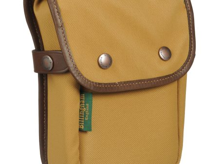 Billingham Delta End Pocket | Khaki with Chocolate Leather Trim Online Sale