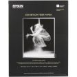 Epson Exhibition Fiber Paper | 8.5 x 11 ,  25 Sheets Fashion