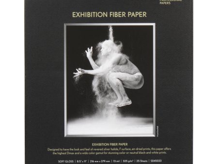 Epson Exhibition Fiber Paper | 8.5 x 11 ,  25 Sheets Fashion