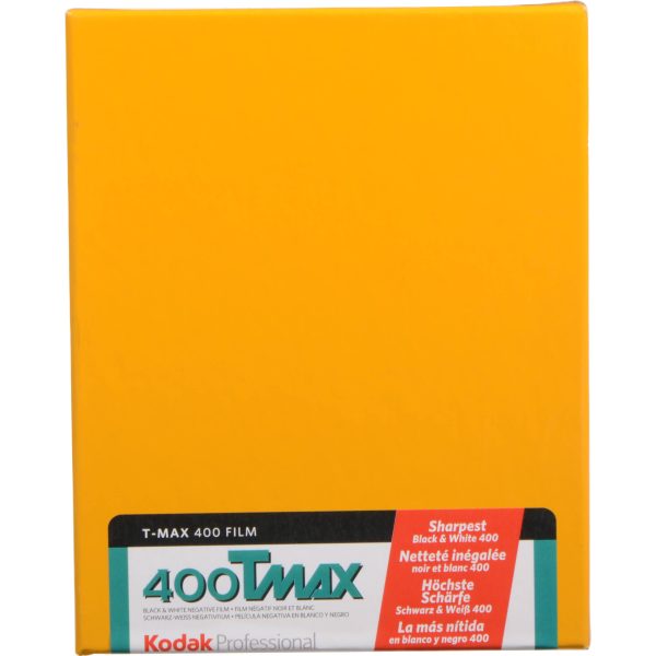 Kodak Professional T-Max 400 Black & White Negative Film | 4 x 5 , 10 Sheets Cheap