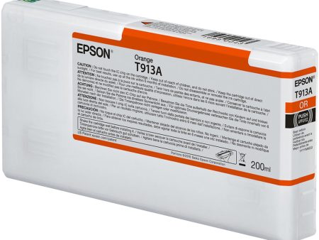 Epson T913A UltraChrome HDX Orange Ink Cartridge | 200 mL Online Hot Sale