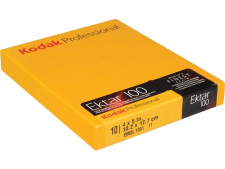 Kodak Professional Ektar 100 Color Negative Film | 4 x 5 , 10 Sheets Online now