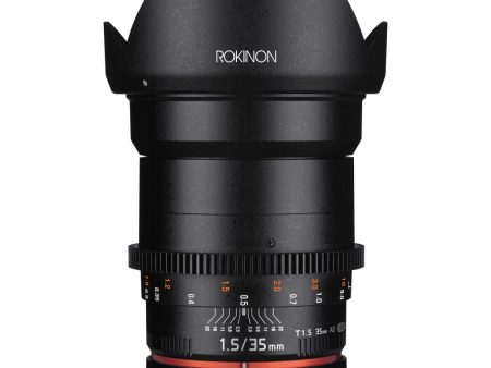 Rokinon 35mm T1.5 Cine DS Lens for Micro Four Thirds Mount Online Sale