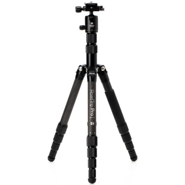 Benro MeFOTO RoadTrip Pro Carbon Fiber Series 1 Travel Tripod with Ball Head and Monopod | Black Online Sale