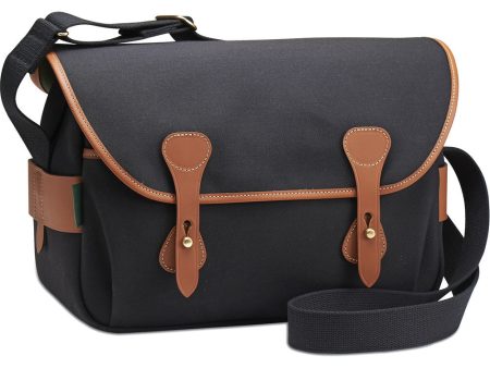 Billingham S4 Shoulder Bag | Black   Tan Leather Hot on Sale