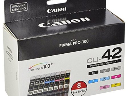 Canon CLI-42 Eight-Color Ink Tank Pack For Discount