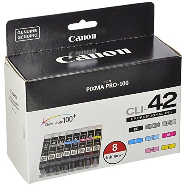 Canon CLI-42 Eight-Color Ink Tank Pack For Discount