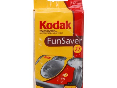 Kodak FunSaver 35mm Single Use Disposable Camera (ISO-800) with Flash | 27 Exposures Sale