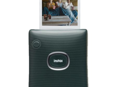 FUJIFILM INSTAX SQUARE LINK Smartphone Printer | Midnight Green Online