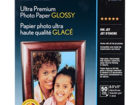 Epson Ultra Premium Photo Paper Glossy | 8.5 x 11 , 50 Sheets on Sale