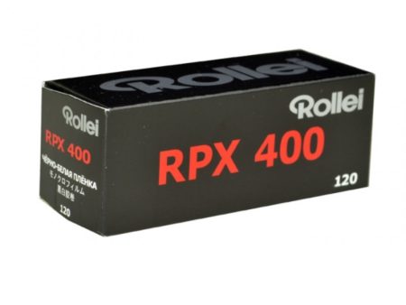 Rollei RPX 400 Black and White Negative Film | 120 Roll Film on Sale