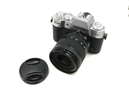 FUJIFILM X-T50 Mirrorless Camera with XF 16-50mm f 2.8-4.8 Lens | Silver  **OPEN BOX** For Sale