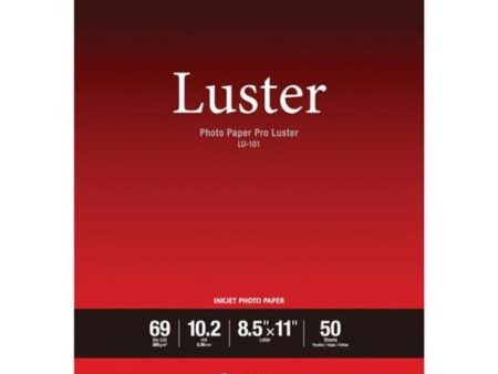 Canon Photo Paper Pro Luster | 8.5 x 11 , 50 Sheets For Sale