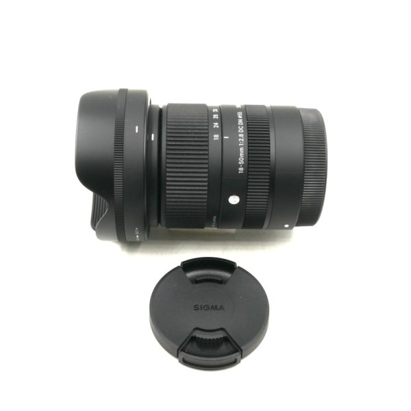 Sigma 18-50mm f 2.8 DC DN Contemporary Lens for Sony E **OPEN BOX** For Cheap