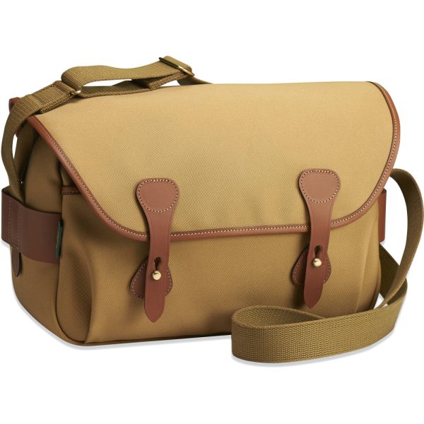 Billingham S4 Shoulder Bag | Khaki with Tan Leather Trim Online now